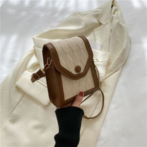 Fashion Mobile Phone Bag for Women Phone Pocket PU Leather Handbags Shoulder Bag Lady Crossbody Bags Small Bags for Phones
