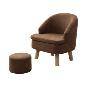 V Home โซฟาเล็กๆ โซฟามินิมอล เก้าอี้โซฟาขาไม้แท้ รับน้ำหนักได้ดี ถอกซักได้ หลากหลายสี