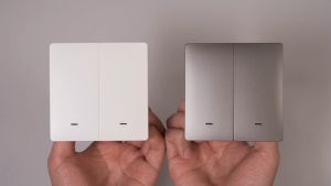 (3Days Arrive)MOES Tuya ZigBee Smart Light Switch No Neutral Wire No Capacitor Needed Smart Life 2/3 Way Works with Alexa Home 2mqtt