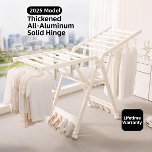 MINGZHI | Folding Multi-purpose Clothes Drying Rack