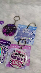 Customized Mirror Keychain | Personalized Name Key Ring Gift