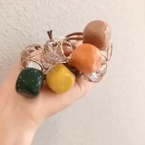 Gratis Ongkir - (1 PC) Ikat Rambut Korea Geometri / Aksesories Rambut Wanita / Kuncir Rambut