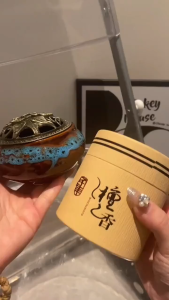 【READY STOCK】4-Hour Sandalwood Agarwood Coil/Joss Incense Burner Backflow/Natural Wormwood Incense Stick/Household Use