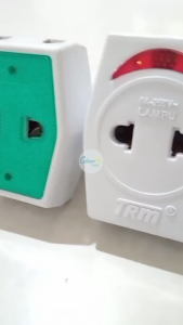 T Multi TRM Full Warna Colokan Parallel Paralell Stop Kontak