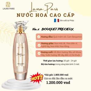 Nước hoa Nữ Bouqet Precieux Laura Paris No1 - 100ml