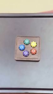 พร้อมส่ง🇹🇭Squid game 2 gonggi stones ของเล่น 5 สี เกมปลาหมึก 2 เกมจับหินสไตล์ เกมหมากเก็บ เกม Jackstone หมากเก็บเกาหลี