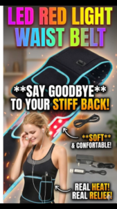 [SG Stock] Cordless Slim Gleam Wrap | Red Light Therapy for Weight Loss | Infrared Slimming Belt for Waist & Back | Fat Burning & Pain Relief | Adjustable Size