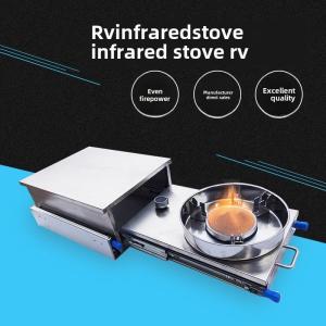 Pull-out Outdoor Stainless Steel RV Gas Stove