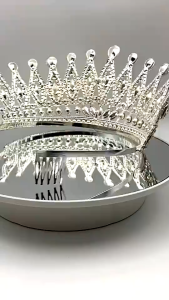 Miss Universe Paraguay crownAngola crown Birthday Wedding Bridal Crown Water Drop Shape Tiara