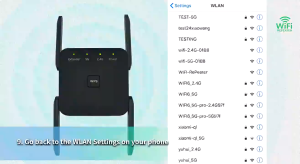 Dual-band WiFi repeater (2.4Ghz/5GHz) เครื่องขยายเสียง WIFI 1200Mbps เครื่องขยายเสียงเครือข่าย ตัวขยายสัญญาณ WIFI6