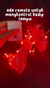 LAMPU TUMBLR 10M AGUSTUSAN / LAMPU HIAS MERAH PUTIH / LAMPU TUMBLR / LAMPU HIAS