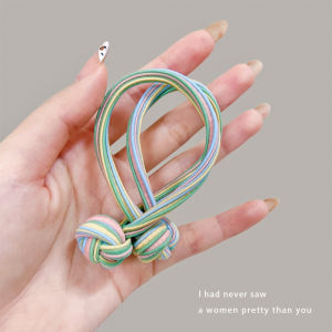 Durable Non-Hair Damage Button Hair Tie