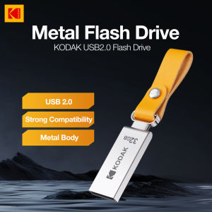 Kodak | KODAK K122 USB 2.0 Flash Drive 128GB 64GB 32GB Mini Metal Pendrive Waterproof Memory Stick for PC Laptop