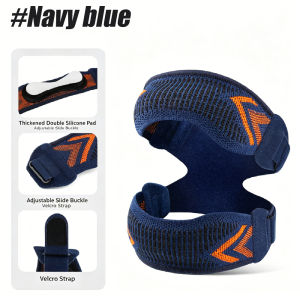 1Pcs Patellar Tendon Strap Knee Brace Meniscus Protection Silicone Pad Shock Absorbing Band Knee Pain Relief Men Women