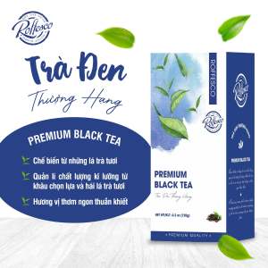 TRÀ ĐEN THƯỢNG HẠNG ROFFESCO - PREMIUM BLACK TEA - Hương Vị Tự Nhiên Thuần Khiết Hộp 200G