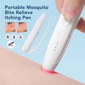 Rechargeable Portable Mosquito Insect Bite Relieve Itching Pen Chemical-Free Anti-Itch Natural Bug Bite Itch Pen for Child Adult