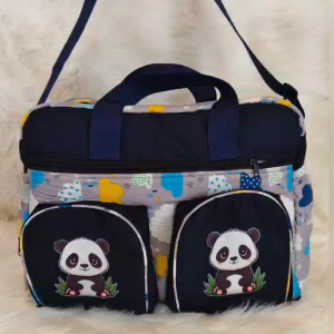 Tas Bayi Besar Dobel Saku Motif Karakter