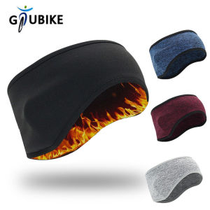 GTUBIKE Outdoor Sports Cycling Headwear Winter Windproof Cycling Headband Cap Keep Warm Fleece Bike Equipment Ear Warmer