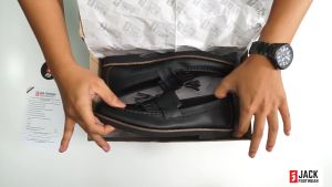 Jack Footwear - Sepatu Loafers Pria Aaron Black