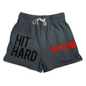 Mens Quick Dry Sports Shorts Breathable Mesh Fitness Outdoor Casual Running Squat Training Beach Sand Pants Youth Vitality Style