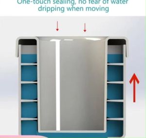 บล๊อคซิลิโคนทำน้ำแข็ง แม่พิมพ์ มีฝาปิด ใช้งานง่าย