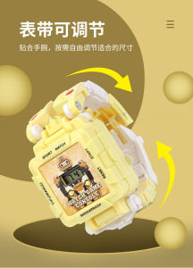 Game Watch Cartoon Electronic Deformation Watch for Children / Creative Manual Transformation Watches Toys Perfect for Child Gifts