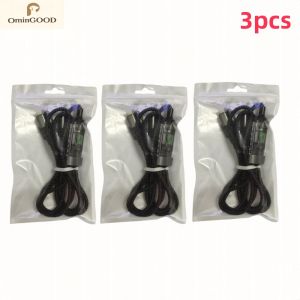 100W 3in1 USB Fast Charger Cable Braided Anti-Break Universal Type-C Micro USB Multi Charging Cord for Android Mobile Devices