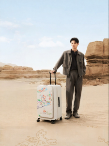 CHEECASE | Collaboration with Dunhuang Design Large Capacity Side Open Luggage