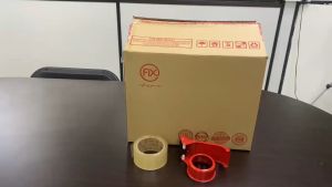 AKIRO HOME 2"48MM Tape Dispenser Manual Sealing Machine Device Tape Cutter Packaging Boxes Roller Tape Cutter Pemotong Pita 膠帶 切割器