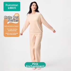 Purcotton | Thickened Warm Fluffy Home Wear Set