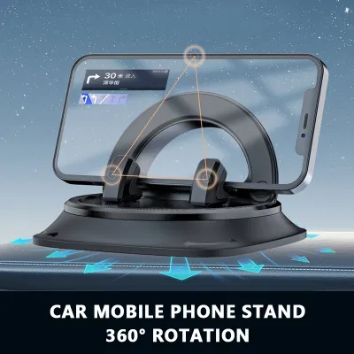 SEAMETAL Dashboard Car Phone Holder Anti Slip Stable Phone Mount Head-Up Auto Navigation Holder Universal for 4-7.2in Smartphone