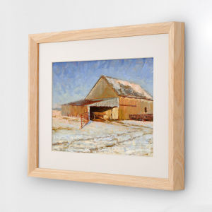 Customizable Painting Frame for 4-Piece Puzzles and Oil Paintings 24 Inches