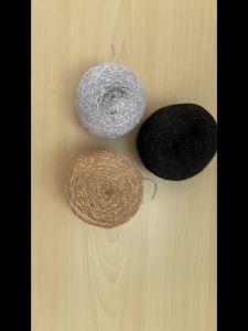 TPRPYN 50g 150M Metallic Cotton Yarn For Knitting Crocheting Knitted DIY Hollow Yarns crochet metallized Line threads Hand Knit