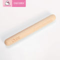 Learning Kitchen Kitty Cat Joint Name Rolling Pin Solid Wood Household Small Non-Stick Children Baking Tool Artifact. 