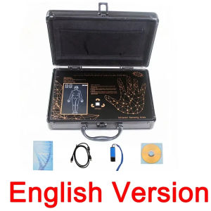 เครื่องตรวจจับสุขภาพเครื่องสแกนเนอร์ร่างกายเสียงสะท้อนแม่เหล็กเครื่องวิเคราะห์ควอนตัมการวิเคราะห์เต็มรูปแบบสัมผัสฝ่ามือการทดสอบสุขภาพย่อย