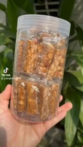 Hủ 500g Kẹo đậu phộng cốt dừa - Kẹo dừa giòn- Đặc Sản Bến Tre- đồ ăn vặt