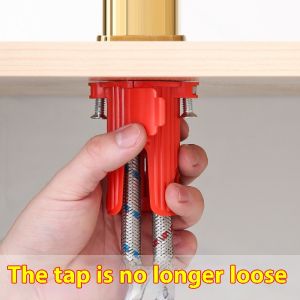 YONUO Vòi nước nhà bếp chống lỏng đai ốc cài đặt nhanh cố định rửa rau chậu rửa vít đế Fastener