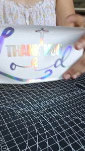 Thank You Lord Vinyl I Decal I Metallic Sticker I Car I Motor I Bicycle I Laptop