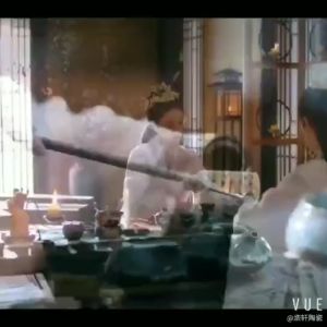 Bộ ấm trà Men Hoả Biến mẫu 4 chén6 chén