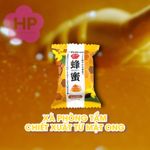 Xà Phòng Tắm Chiết Xuất Từ Mật Ong  Pelican Family Soap Honey 80G