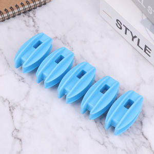 CNABPC 5Pcs UV Stabilized End Strain Plastic Electric Fencing Fence Insulator On Farm Garden Fence For Post Ends Termine Fitting