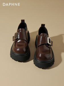 Daphne | New British Style Thick Sole Elevated Chunky High Heels Loafers