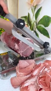 KNIFEZER Alat Pemotong Daging Buah Sayur Sayuran Vegetables Meat Slicer Stainless Steel