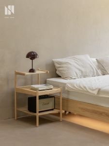 NONG HOME | Nordic Japanese Rattan Wabi-sabi Bedside Cabinet