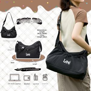 Lee | Puffy Cloud Style Large Capacity Outdoor Lightweight Crossbody Shoulder Bag