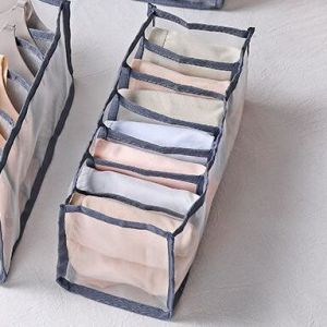 WKJB10 Kotak Penyimpanan Pakaian Dalam Model Sekat / Storage Box / Organizer Serbaguna