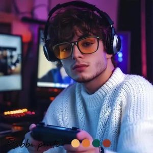 Anti Blue Light Glasses Red Filter for Men and Women Red Filter Lenses for Orange and Yellow Lenses Glasses