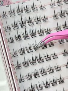 Moffie Natural Segmented False Eyelash Lash | False Eyelash Extension | Large Volume