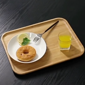 Storage Tray Wedding Party Wooden Kitchen Tool Desktop Cosmetic Organizer Food Container