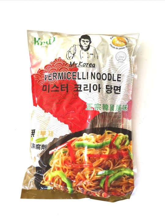 Halal Mr Korea Vermicelli Noodle Sweet Potato Starch Japchae